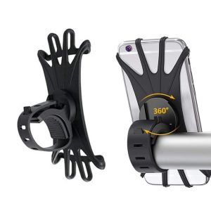Bike Phone Mount Holder with 360 Degree Rotating